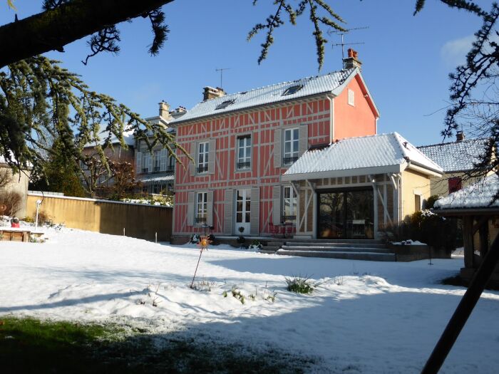 vue générale sous la neige François Chabroux