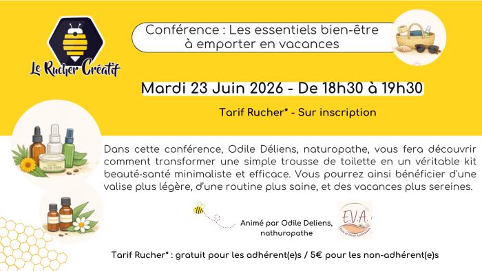 conférence Le Rucher Créatif