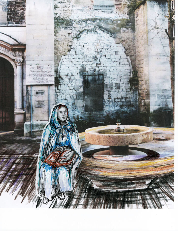 dessin réalisé par Sœur Rachel Gaudreau (Congrégation Notre-Dame) © Sœur Rachel Gaudreau (Congrégation Notre-Dame)