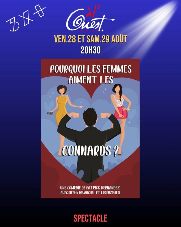 Affiche spectacle Le Troyes Fois Plus à l'Ouest