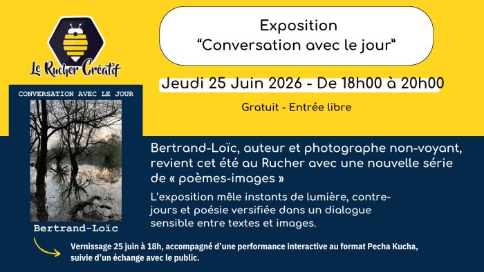 vernissage expo Le Rucher Créatif