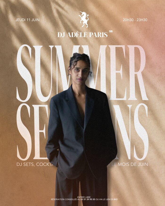 affiche summer sessions © DJ Adèle Paris