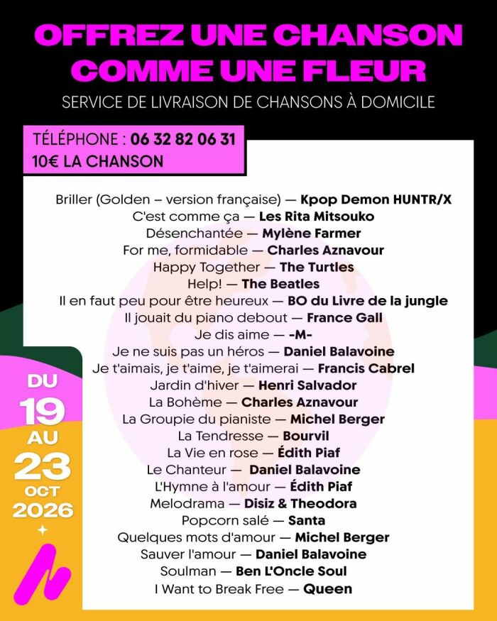 Nuits de Champagne // Offrez une chanson comme une fleur_Troyes Nuits de Champagne