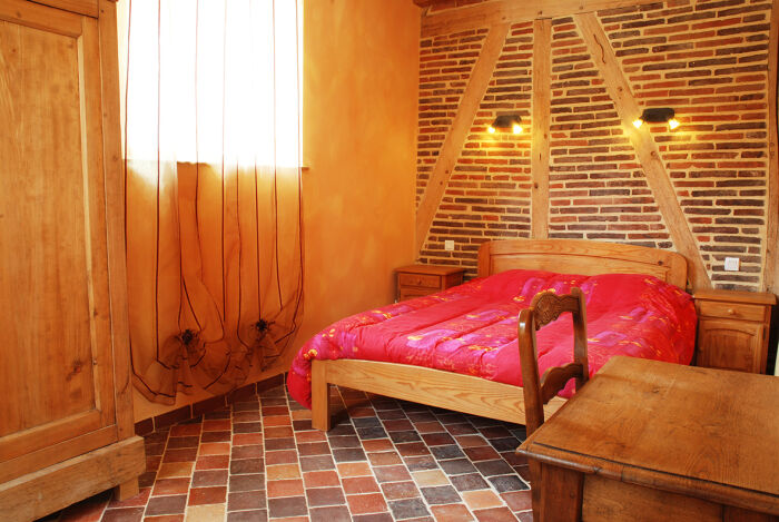 La chambre Soleil de Chaux pour 1 à 2 personnes.JPG © la Colin'Othe