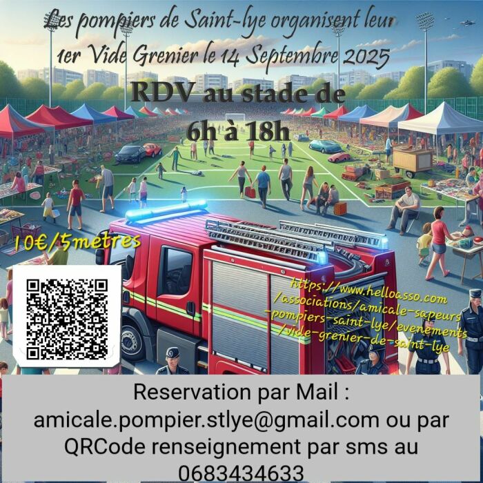 Vide-greniers de Saint-Lyé_Saint-Lyé C.P.I de St Lyé