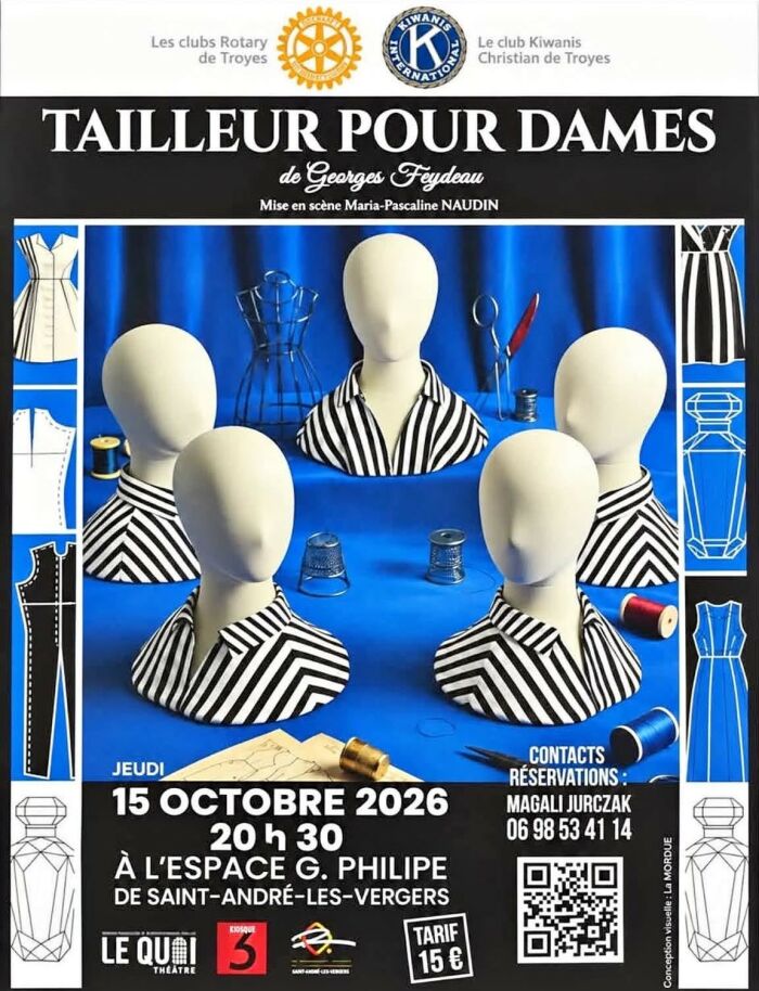 Affiche Tailleur Pour Dames © La MORDUE