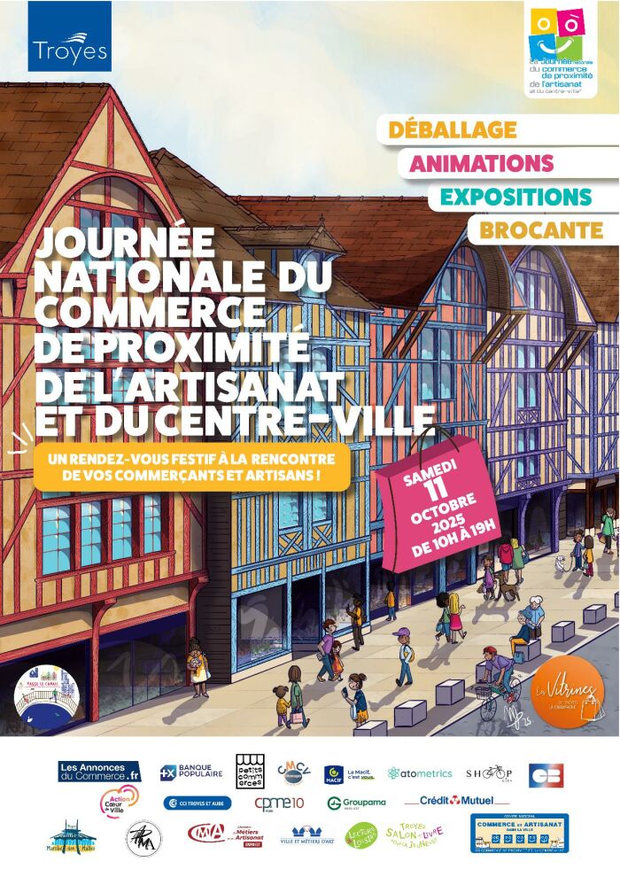 affiche JNCP Ville de Troyes