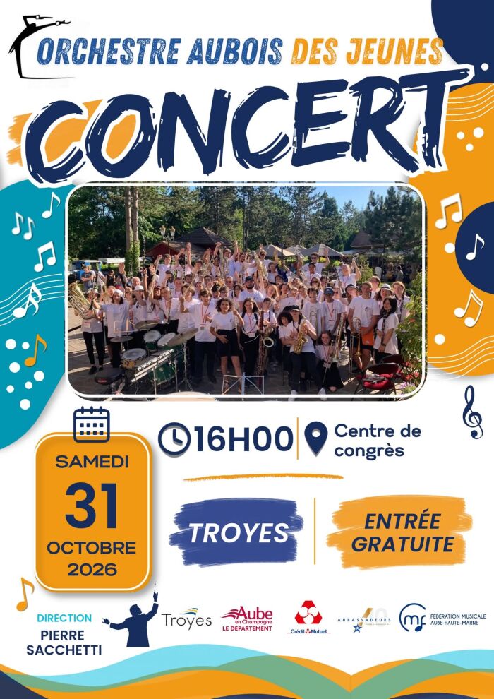 31 oct - concert orchestre aubois des jeunes.jpg Orchestre Aubois Des Jeunes