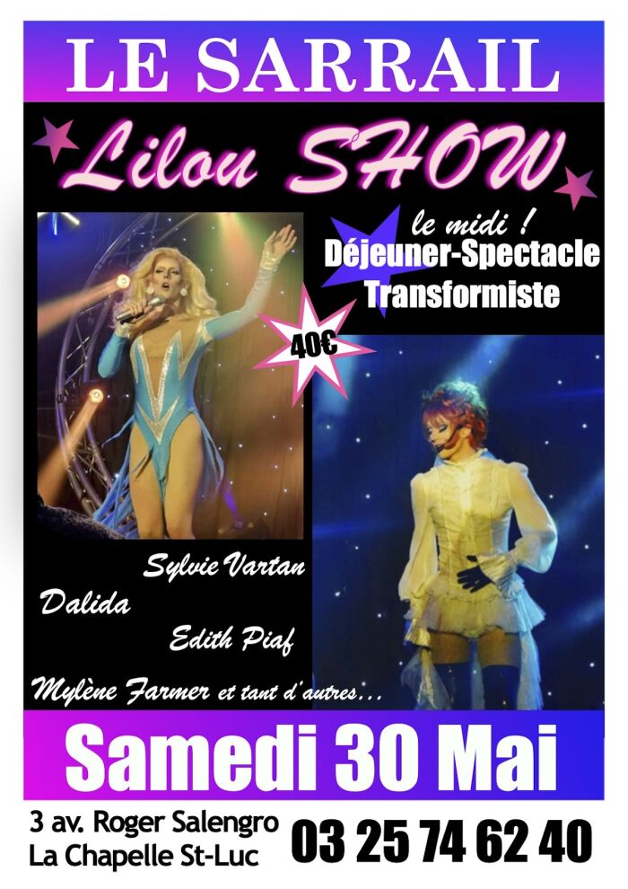 affiche spectacle Le Sarrail