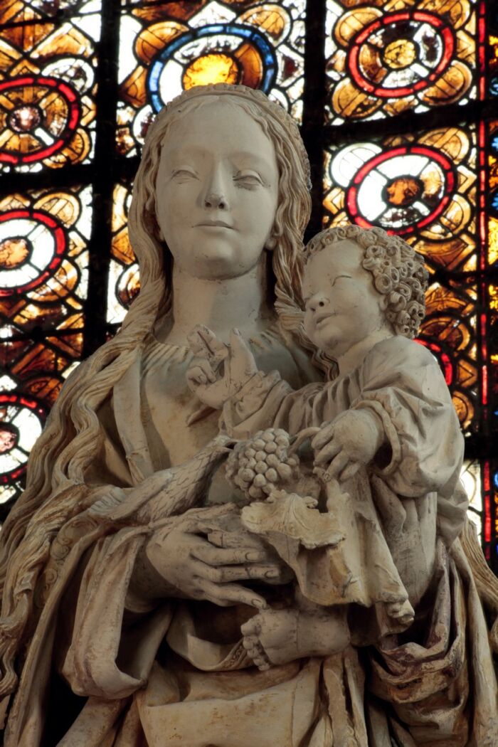 Vierge aux Raisins - Basilique Saint-Urbain © D. Le Névé - Troyes La Champagne Tourisme © Studio OG - Troyes La Champagne Tourisme
