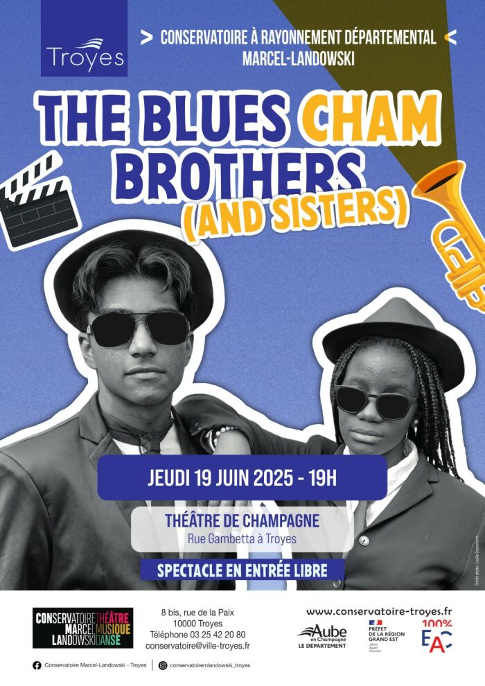 The Blues CHAM Brothers (and Sisters)_Troyes © Lucile Dapremont - Ville de Troyes