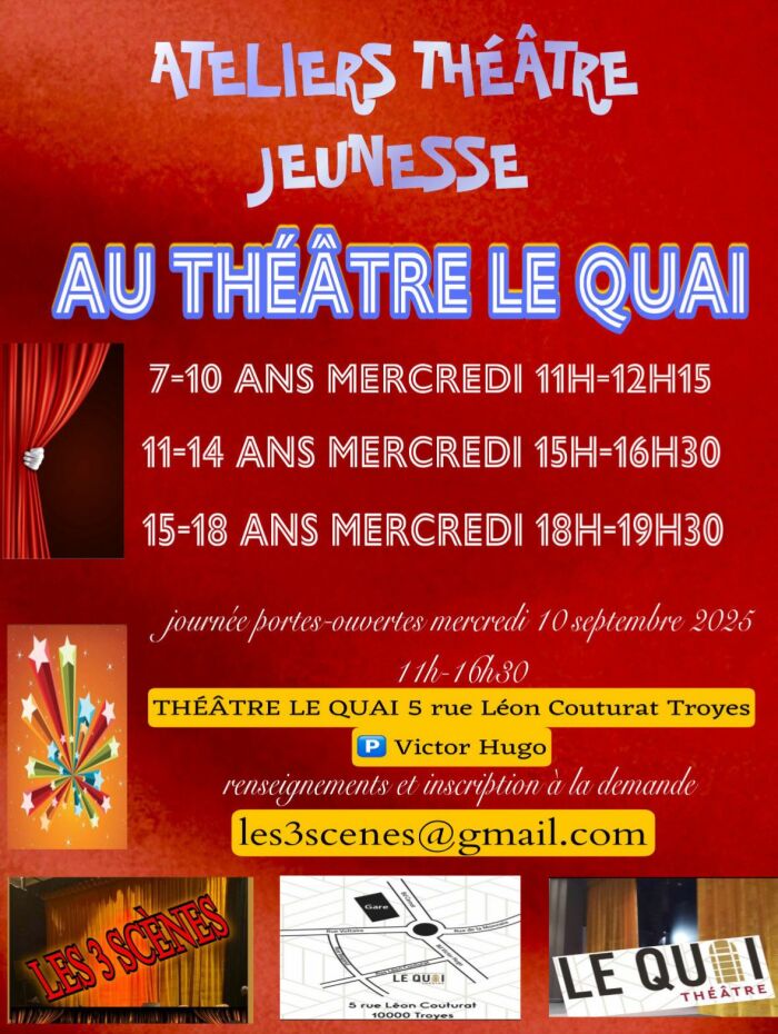Ateliers théâtre jeunesse_Troyes Cie Les 3 Scènes