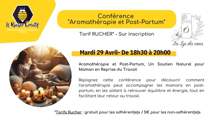 visuel conférence Le Rucher Créatif