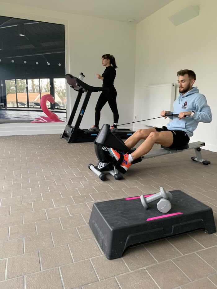 Salle de fitness © Alba Hôtel Lac d'Orient