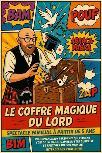 Affiche spectacle Le Troyes Fois Plus à l'Ouest