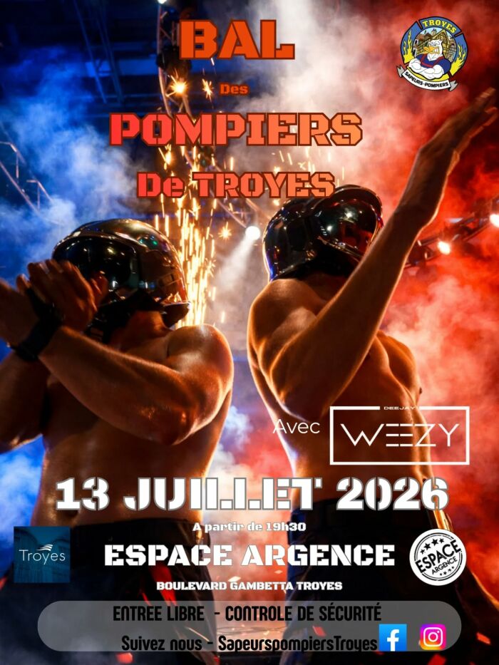 Bal des Pompiers de Troyes_Troyes Sapeurs-Pompiers Troyes
