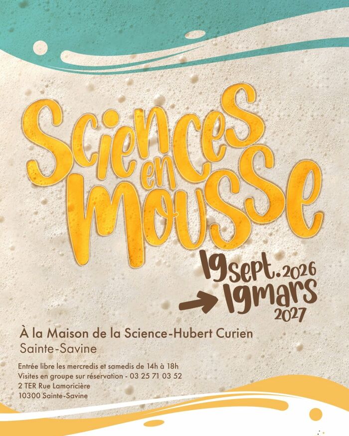 19 sept au 19 mars - expo sciences en mousse.jpg Maison de la Science Hubert Curien