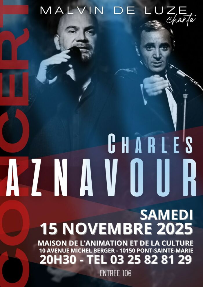 Affiche ciné-concert Ville de Pont Sainte-Marie