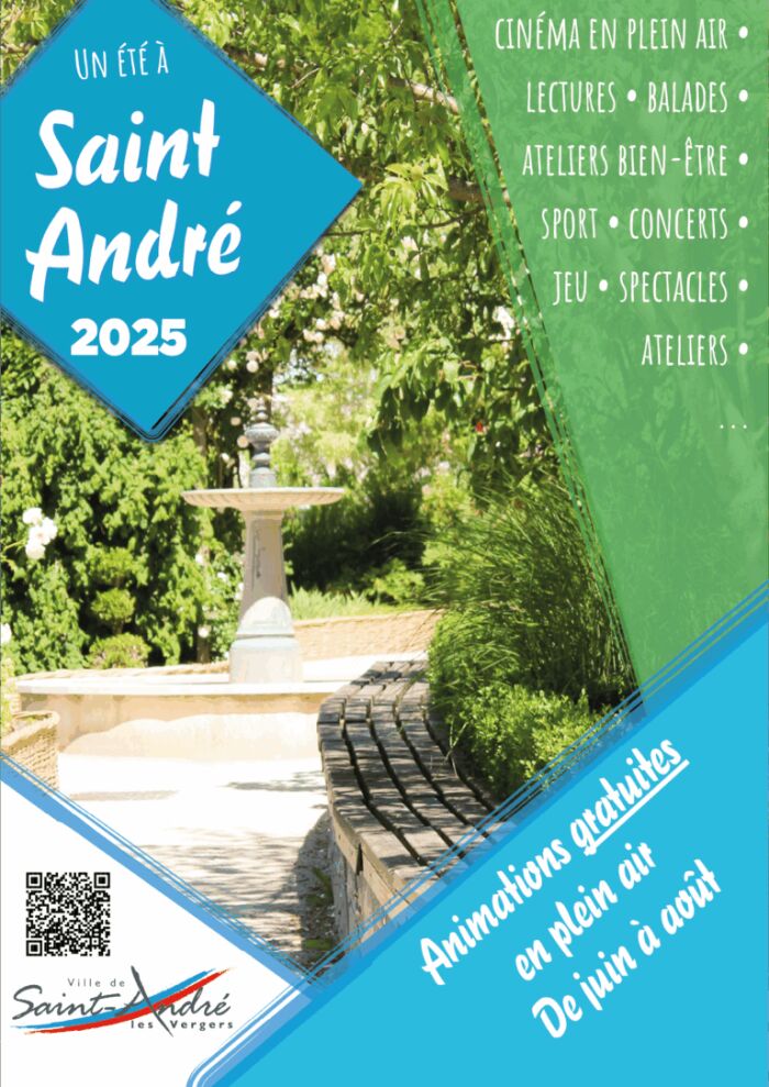 affiche 1 été à st andré © Ville de Saint-André-les-Vergers