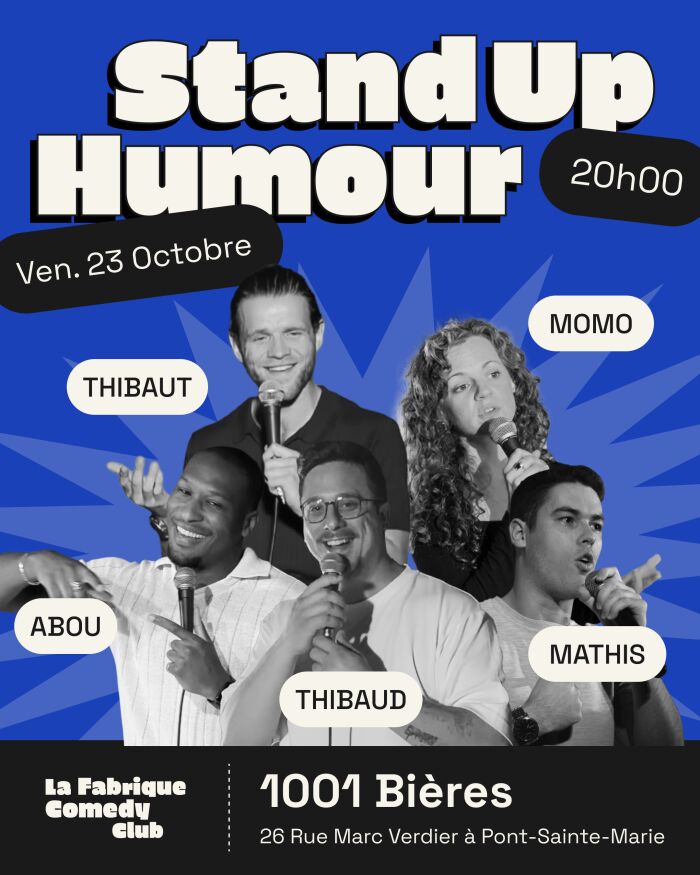 affiche fabrique comedy club La Fabrique
