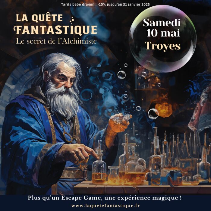 affiche jeu de piste La Quête Fantastique