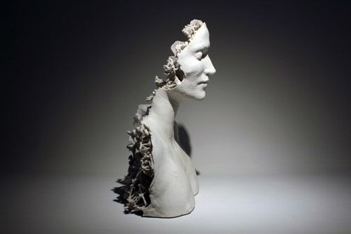 Exposition Verre et Pierre / Aurélie ABADIE et Samuel SAUQUES_Pont-Sainte-Marie A. Abadie