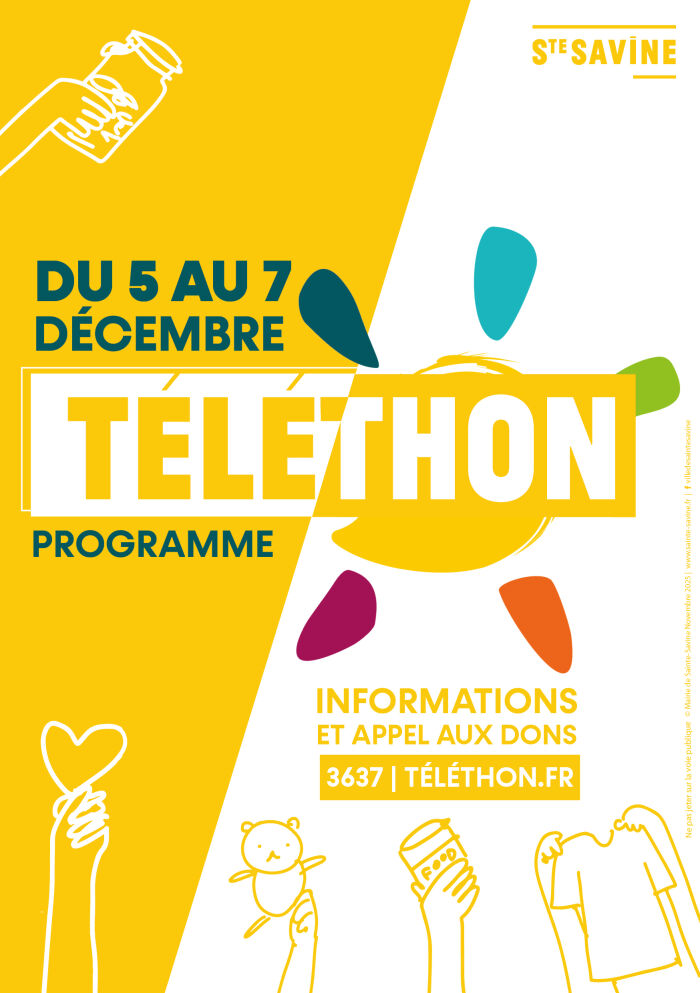 Téléthon_Sainte-Savine Ville de Sainte-Savine