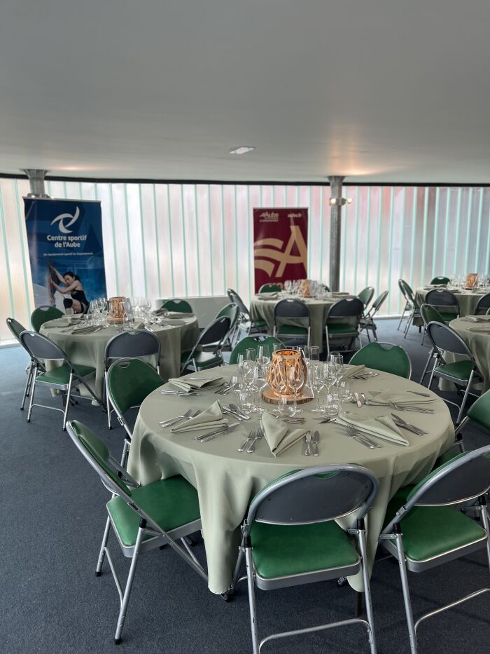 Salle de réception Centre sportif de l'Aube