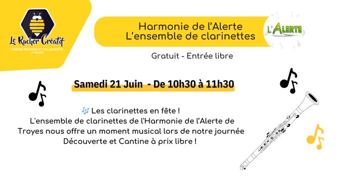 visuel concert de l'alerte Le Rucher Créatif