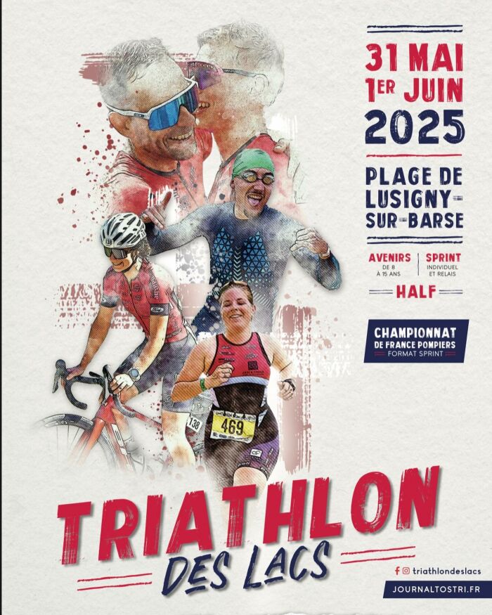 Triathlon des Lacs_Lusigny-sur-Barse ©alison.chinon - Graphiste freelance