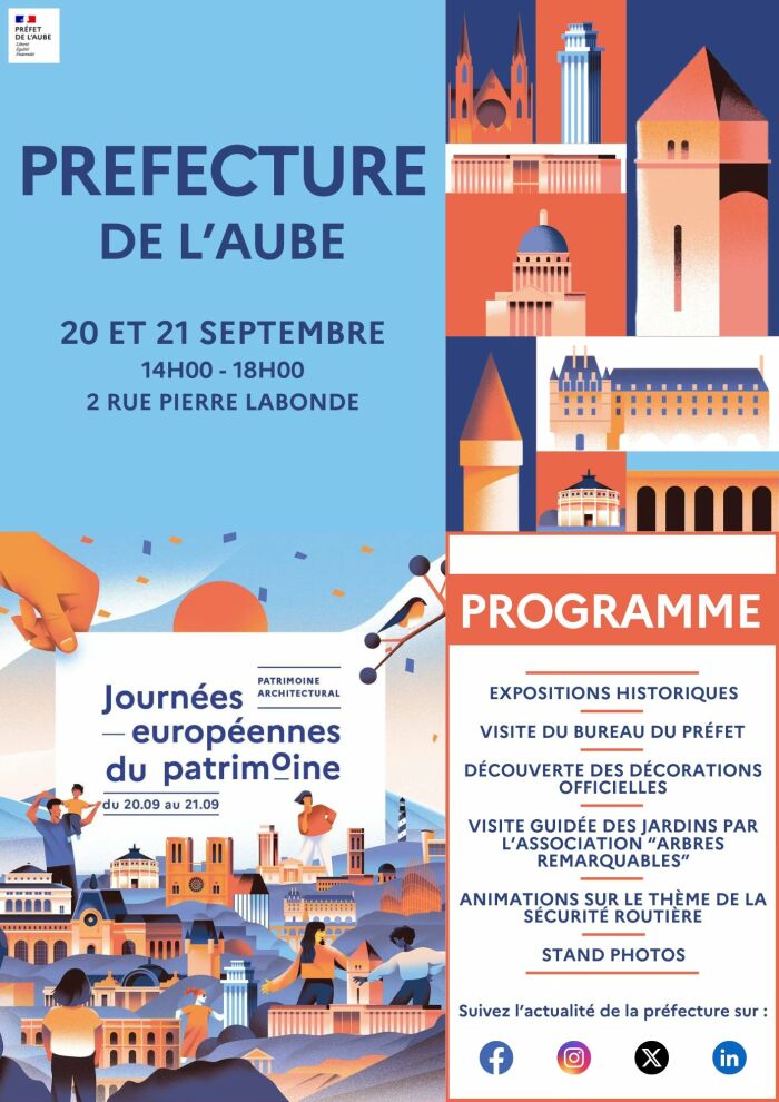 affiche Préfecture JEP 2025 © Clément Barbé
