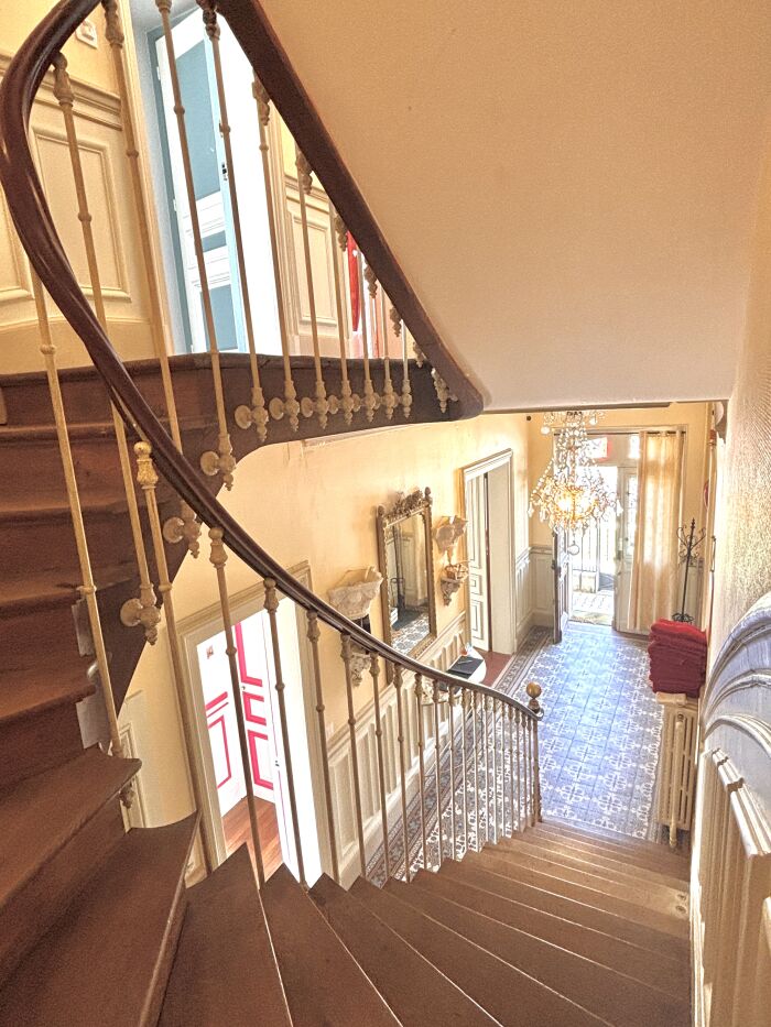 escalier L’Instant Champenois