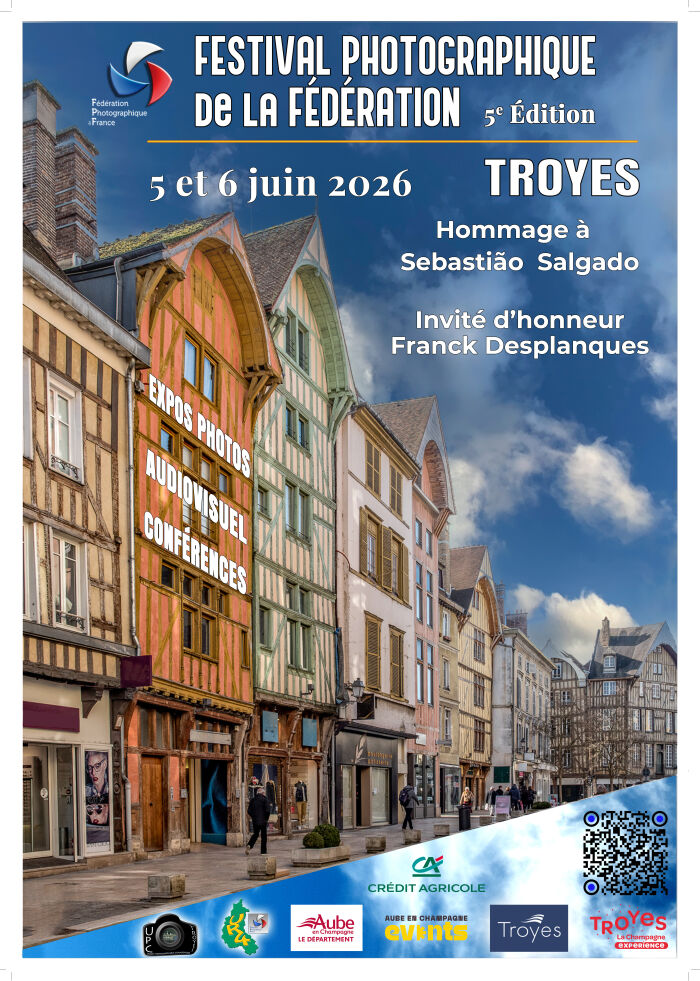 affiche festival 2026 Fédération Photographique de France