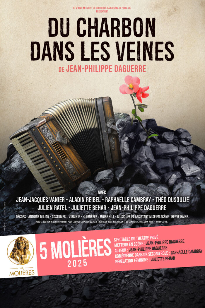affiche du charbon dans les veines La Maison du Boulanger