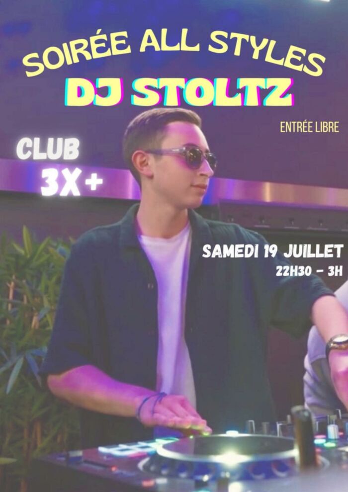 Affiche soirée dj Le Troyes Fois Plus