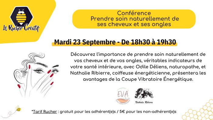 visuel conférence Le Rucher Créatif