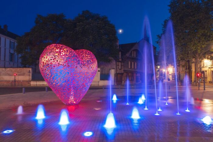 Coeur nuit.jpg ©D. Le Nevé