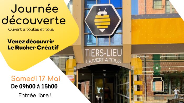 visuel journée découverte Le Rucher Créatif