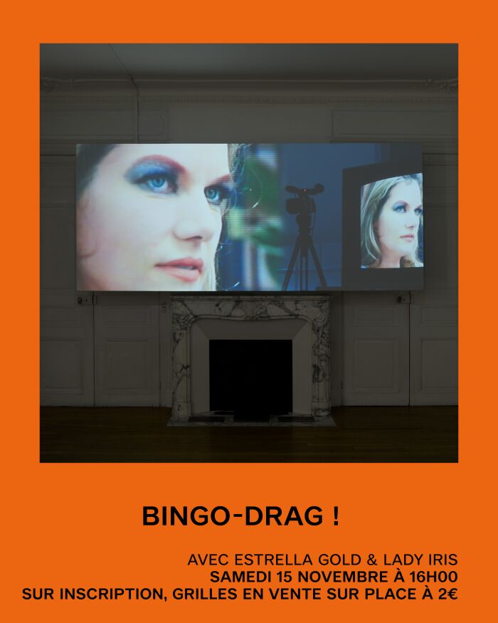 affiche bing drag Crédits photo : Body Double 31 avec Eva Svennung, courtesy Brice Dellsperger, ADAGP 2025 / Aurélien Mole (recadré) affiche bing drag Crédits photo : Body Double 31 avec Eva Svennung, courtesy Brice Dellsperger, ADAGP 2025 / Aurélien Mole (recadré)