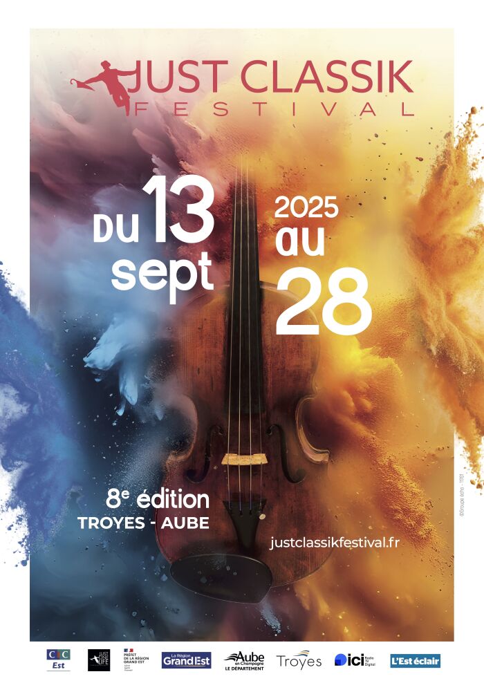 Affiche Just classik Festival 2025 ©Groupe écho
