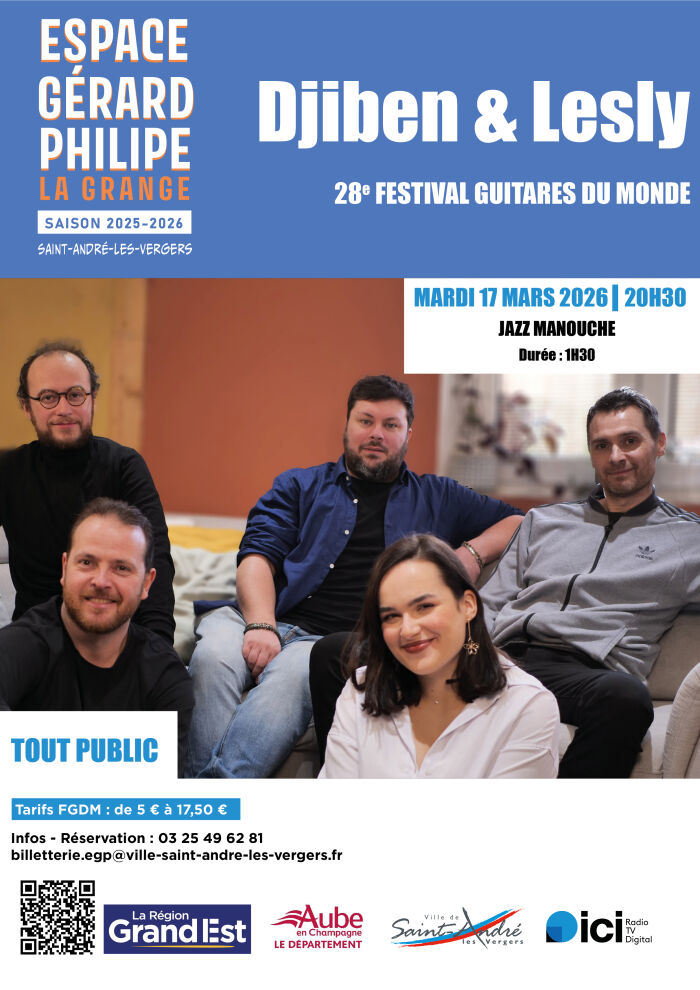 Affiche Djiben & Lesly Service communication Ville de St André les Vergers - © Djiben & Lesly