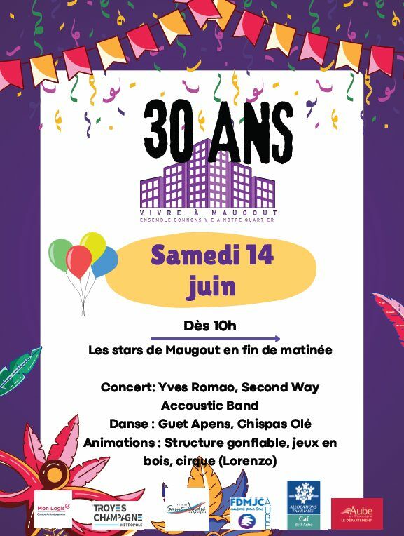Anniversaire : 30 ans de 