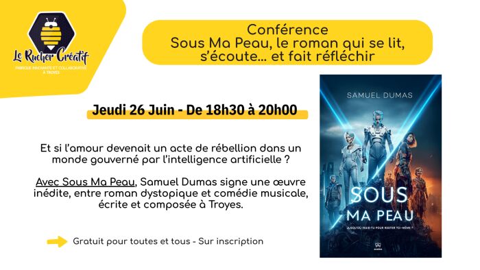 visuel conférence Le Rucher Créatif