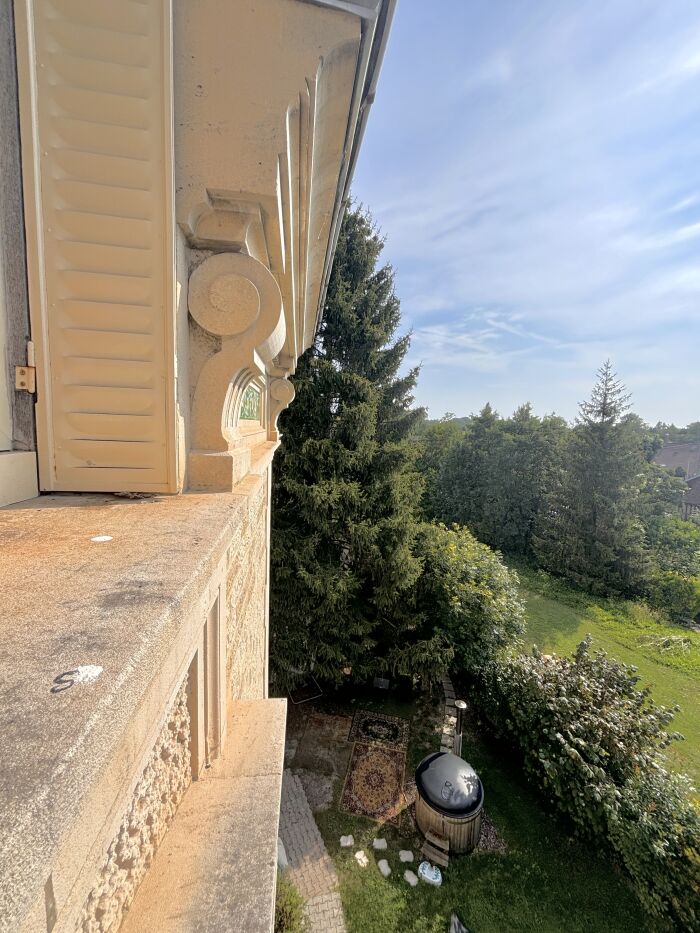 vue jardin L’Instant Champenois