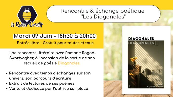 affiche rencontre Le Rucher Créatif