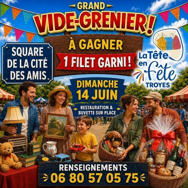 Vide-greniers_Troyes La Tête en Fête