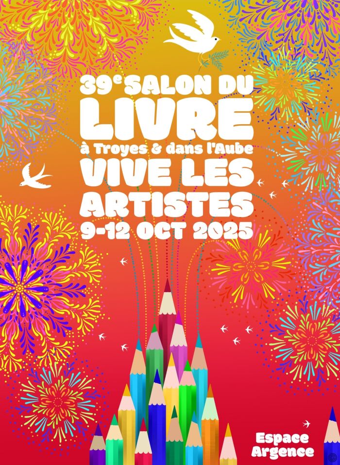 affiche salon du livre © Charlotte Gastaut