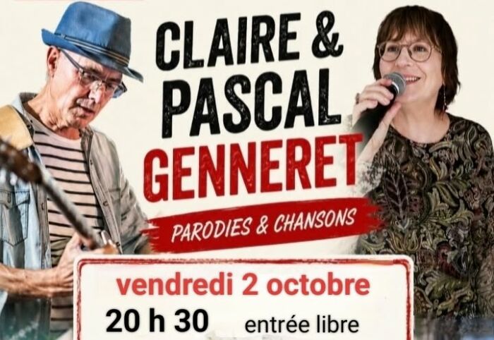 Soirée cabaret avec Claire et Pascal Genneret_Troyes Claire et Pascal Genneret
