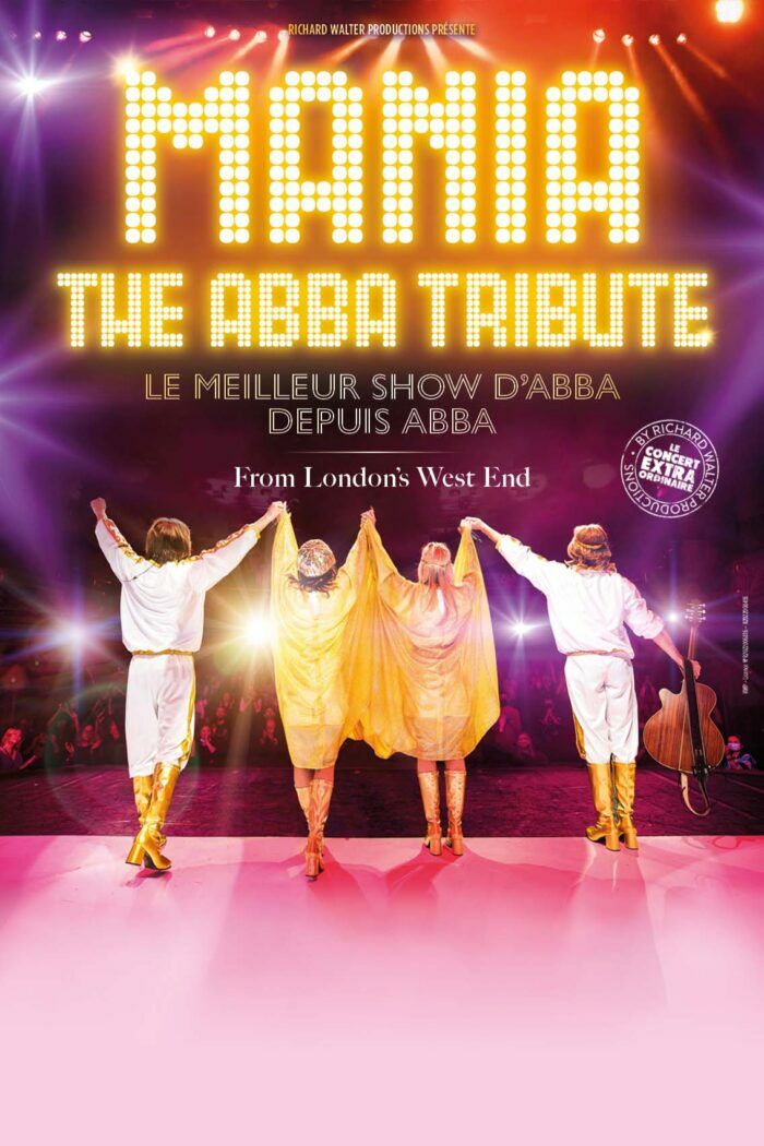 AFFICHE MANIA MANIA, THE ABBA TRIBUTE