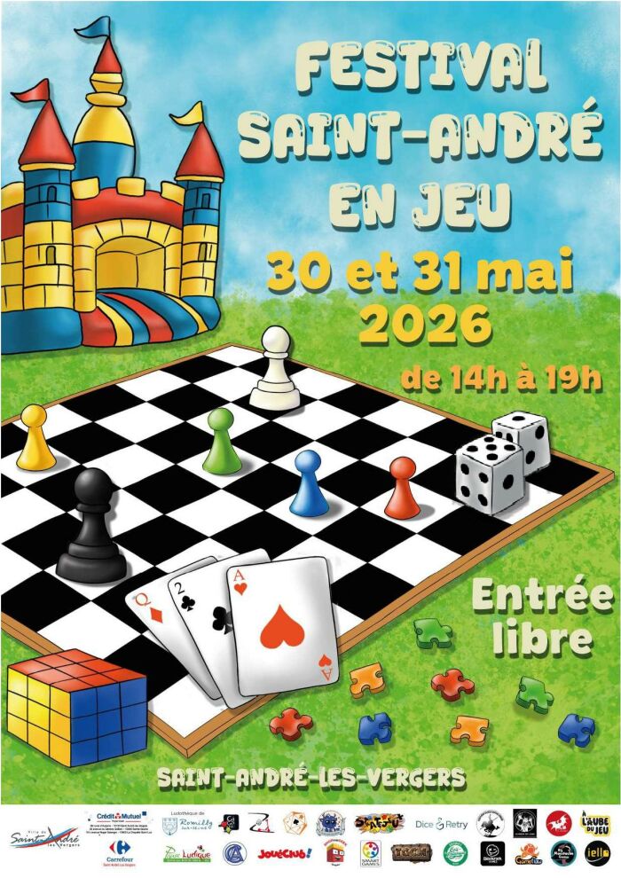 Festival Saint-André en Jeu_Saint-André-les-Vergers ©Drawluacrea